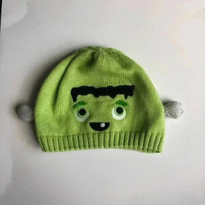 GYMBOREE Infant 6-12 months Knit Frankenstein Cap